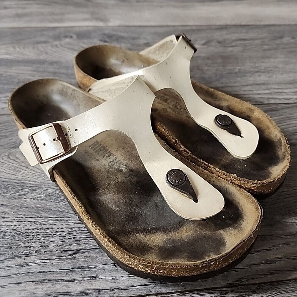 Birkenstock Women's Gizeh T-Strap Thong Cork Sandals Sz 6